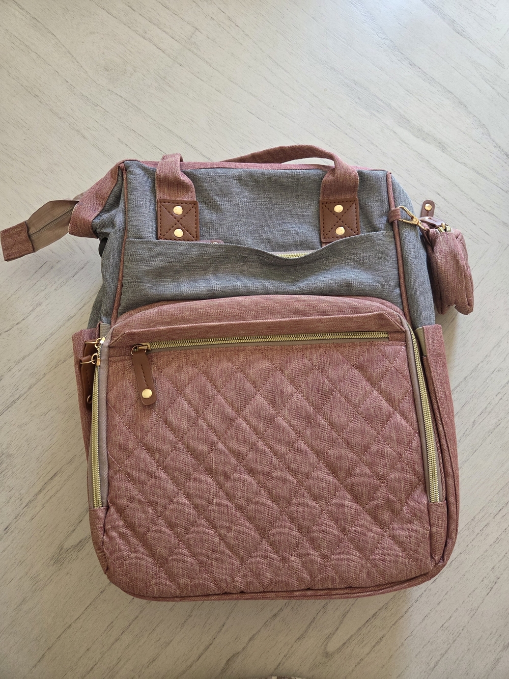 Lamroro Diaper Bag Backpack with Changing Station, Waterproof Large Capacity